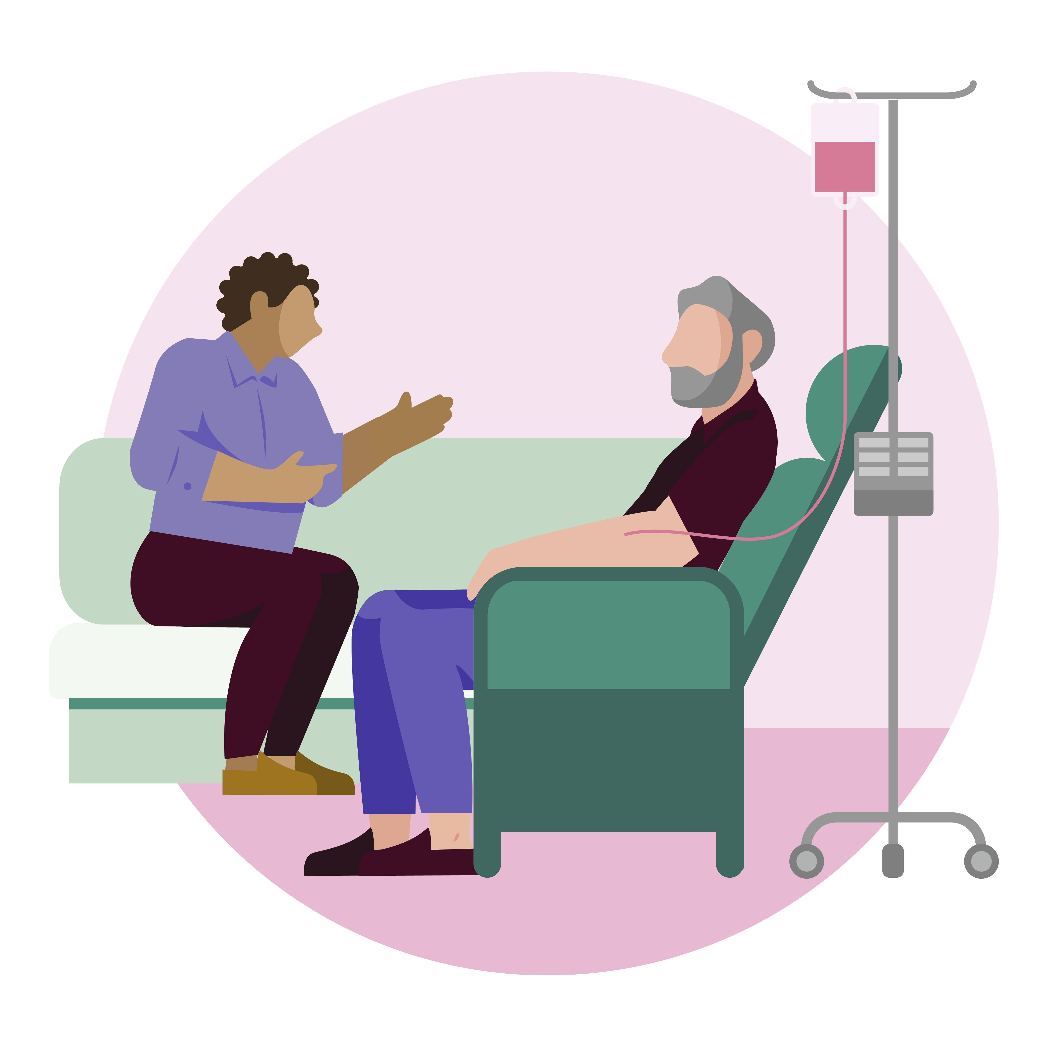 Icoon van een therapeutische sessie