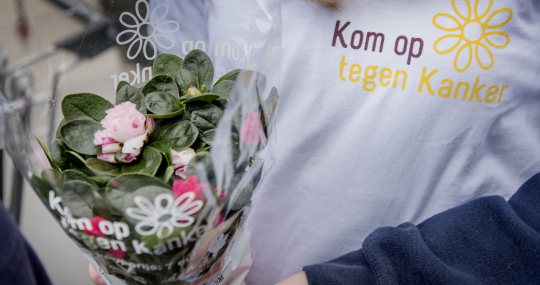 Het Kom op tegen Kanker logo